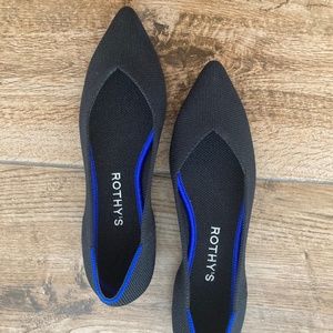 Rothy’s The Point in Black NWT